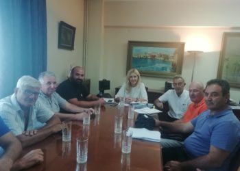 Συνάντηση της κ. Φωτεινής Αραμπατζή με εκπροσώπους του Πανελλήνιου Δικτύου Παράκτιων Αλιευτικών Συλλόγων