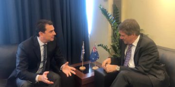 Η Φέτα στο επίκεντρο της συνάντησης του Υφυπουργού Αγροτικής Ανάπτυξης και Τροφίμων Κώστα Σκρέκα με τον Αυστραλό Επιτετραμμένο Jon Philip