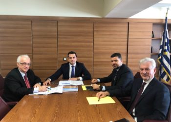 Συνάντηση του Κώστα Σκρέκα με τον Πρόεδρο και Διευθύνοντα Σύμβουλο της ΔΕΗ