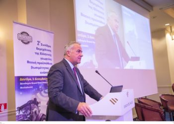 Βορίδης: Μειώνουμε το κόστος παραγωγής των αγροτών εκσυγχρονίζοντας την ελληνική γεωργία