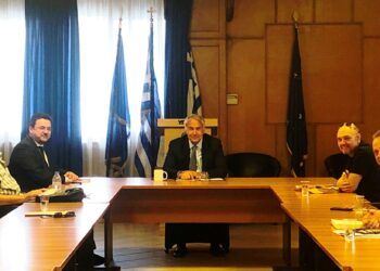 Η προάσπιση και η ανάδειξη του ελληνικού ελαιολάδου στο επίκεντρο της συνάντησης του ΥπΑΑΤ, Μάκη Βορίδη με τη Διεπαγγελματική Ελαιολάδου