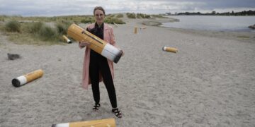 Lea Wermelin: Έρχεται αντιμέτωπη με τη βιομηχανία καπνού σε μια νέα καλοκαιρινή εκστρατεία