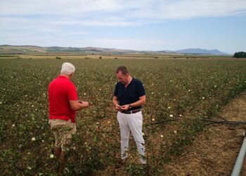 Αυτοψία Κόκκαλη στις χαλαζόπληκτες αγροτικές περιοχές των Φαρσάλων