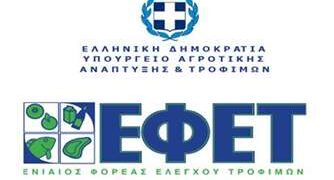 ΕΦΕΤ: Ανάκληση μη ασφαλούς συσκευασμένου πάγου