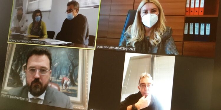 Έκτακτη Σύσκεψη της ΥφΑΑΤ, κ. Φωτεινής Αραμπατζή για τον συντονισμό των ενεργειών αποτροπής εισόδου της Αφρικανικής Πανώλους των Χοίρων στην Ελλάδα