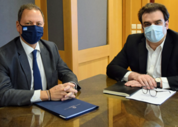 Συνάντηση Λιβανού – Πιερρακάκη για τον ψηφιακό μετασχηματισμό του πρωτογενούς τομέα