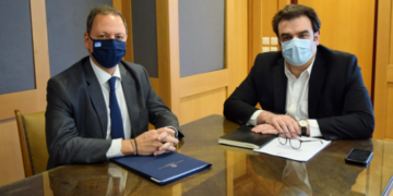 Συνάντηση Λιβανού – Πιερρακάκη για τον ψηφιακό μετασχηματισμό του πρωτογενούς τομέα