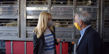 Το Σχέδιο Ελέγχου για την αποτροπή των «ελληνοποιήσεων» επέβλεψε στον Προμαχώνα η Φωτεινή Αραμπατζή