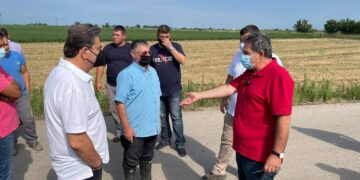 Στο πλευρό των χαλαζόπληκτων παραγωγών η Περιφέρεια Θεσσαλίας