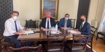 Συνάντηση Εργασίας Λιβανού – Σκυλακάκη για τα ΣΔΙΤ του πρωτογενούς τομέα