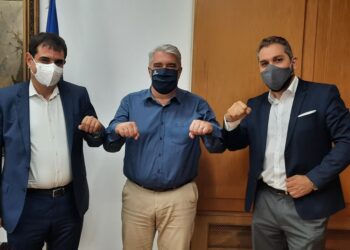 Συνάντηση Κεδίκογλου – Χαραλάμπους με θέμα το δίκτυο υδατοδρομίων