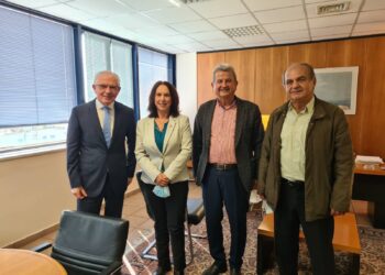 Καλλιόπη Βέττα: Συνάντηση με τον Πρόεδρο του ΕΛ.Γ.Α. για θέματα των αγροτικών αποζημιώσεων της Π.Ε. Κοζάνης