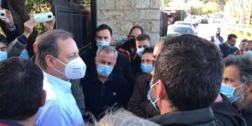 Διάλογος του Σπήλιου Λιβανού με αντιπροσωπεία αγροτών από την Δυτική Αχαΐα