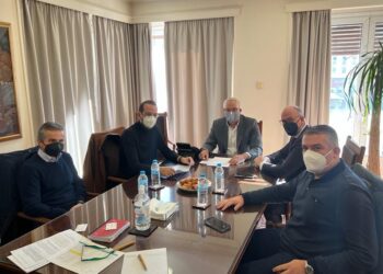 Φυσικές Καταστροφές και ληξιπρόθεσμες οφειλές, επίκεντρο της συνάντησης του Γ.Γ. Εσωτερικών & Οργάνωσης Μιχάλη Σταυριανουδάκη με τον Περιφερειάρχη Δυτικής Ελλάδας