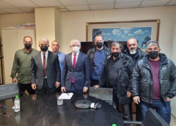 Γιώργος Αμανατίδης: Συνάντηση εργασίας στο Γραφείο του Προέδρου του ΕΛΓΑ κ. Λυκουρέντζου Ανδρέα