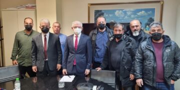 Γιώργος Αμανατίδης: Συνάντηση εργασίας στο Γραφείο του Προέδρου του ΕΛΓΑ κ. Λυκουρέντζου Ανδρέα