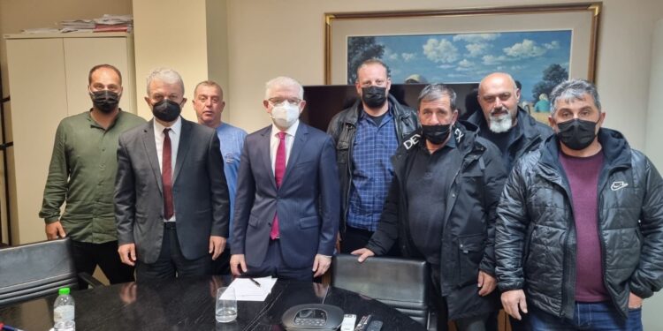 Γιώργος Αμανατίδης: Συνάντηση εργασίας στο Γραφείο του Προέδρου του ΕΛΓΑ κ. Λυκουρέντζου Ανδρέα