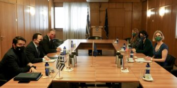 Συνάντηση Γεωργαντά με την Ιρλανδή Υπουργό για τη χρήση γης και βιοποικιλότητας