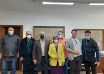 Συνάντηση Σίμου Κεδίκογλου με εκπροσώπους του Συνδέσμου Αλιευτικών Συνεταιρισμών Ελληνικών Λιμνοθαλασσών