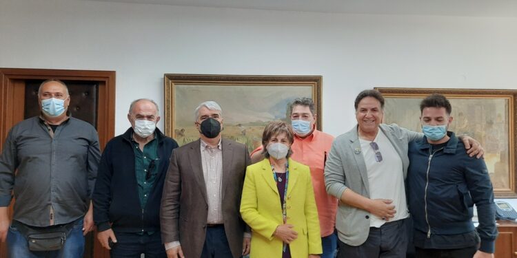 Συνάντηση Σίμου Κεδίκογλου με εκπροσώπους του Συνδέσμου Αλιευτικών Συνεταιρισμών Ελληνικών Λιμνοθαλασσών