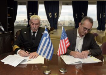Υπογραφή συμφωνίας εξουσιοδότησης μεταξύ του Υπουργείου Ναυτιλίας και Νησιωτικής Πολιτικής και του Αναγνωρισμένου Οργανισμού  ”American Bureau of Shipping”