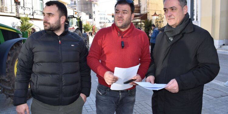 Στο πλευρό των γεωργοκτηνοτρόφων ο Δήμαρχος Κοζάνης Γιάννης Κοκκαλιάρης (Φωτογραφίες)